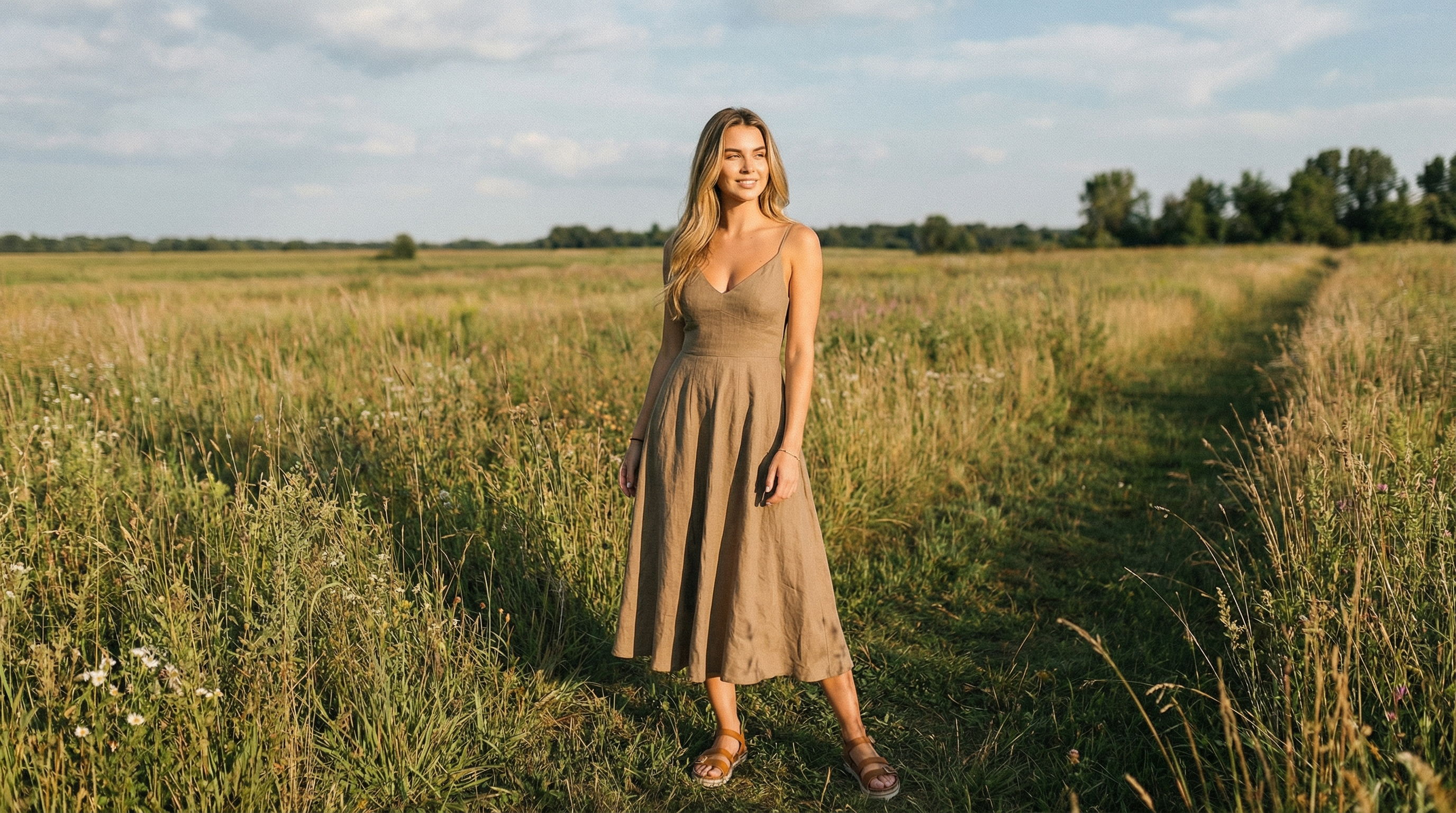 PostReady lifestyle shot example - model in lifestyle setting